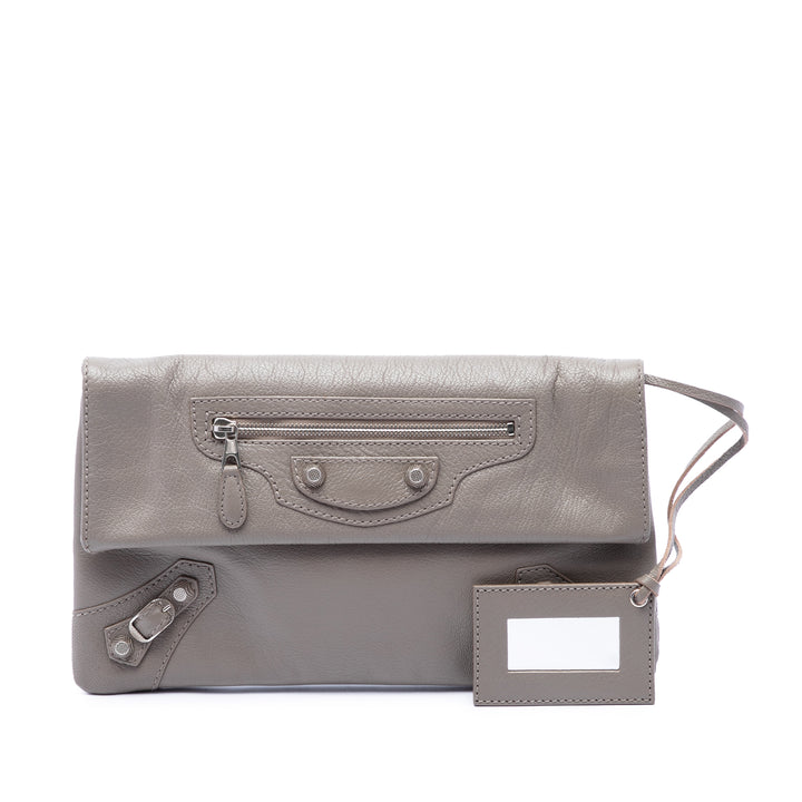 Motocross Giant 12 Enveloppe Pochette Cuir de chèvre Marron