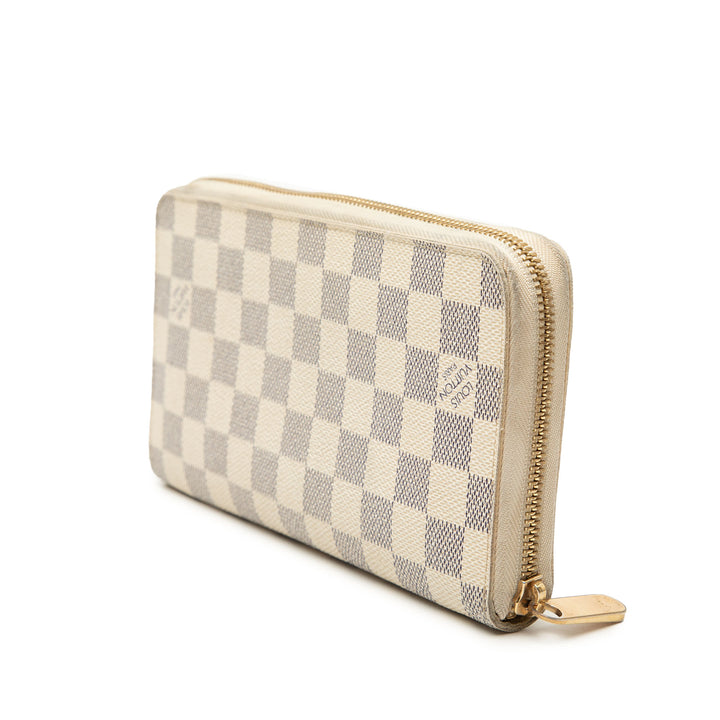 Louis Vuitton Damier Azur Zippy Portefeuille long