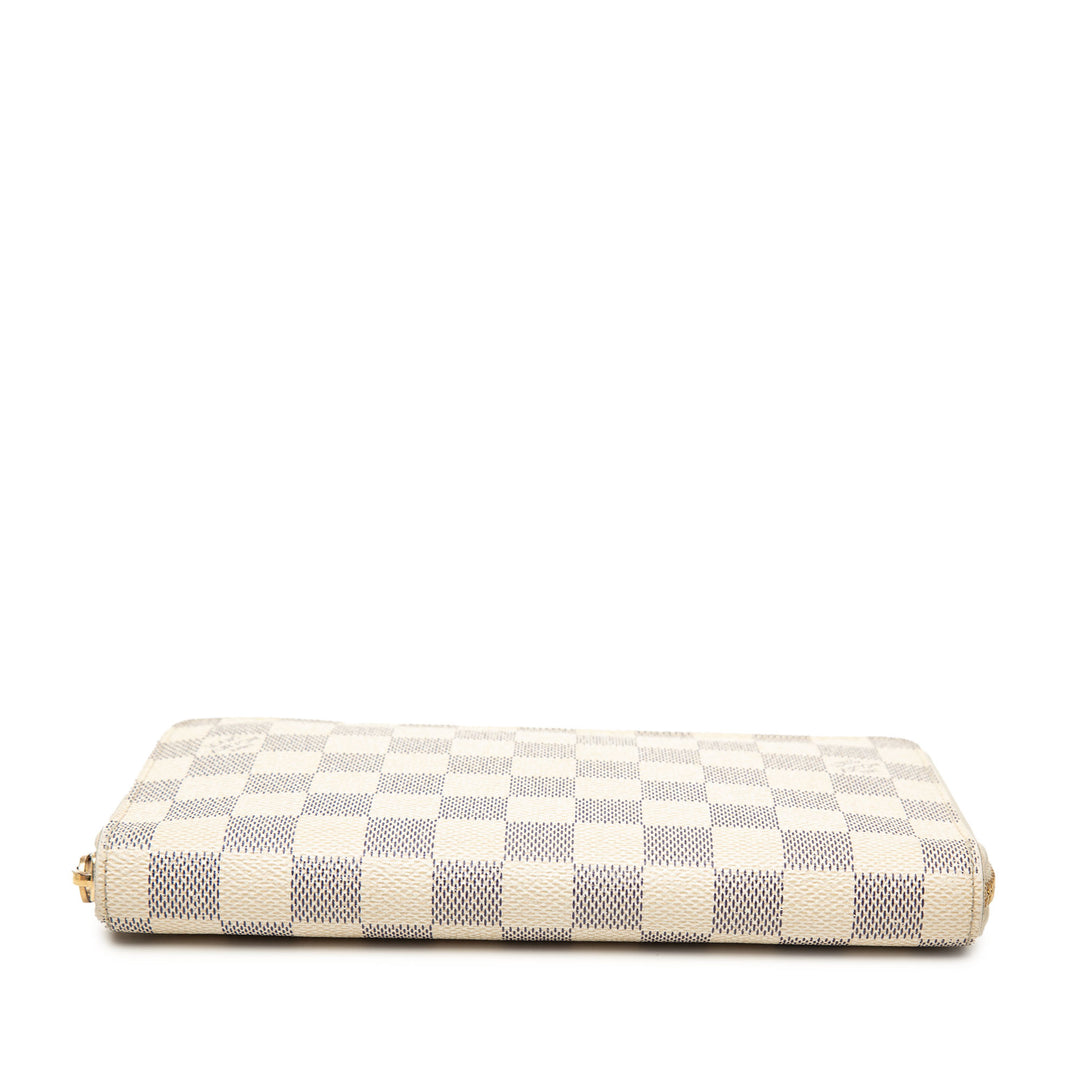 Louis Vuitton Damier Azur Zippy Portefeuille long