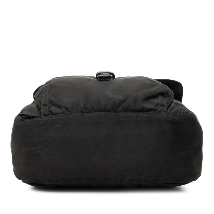 Prada Sac bandoulière Zippé Buckle Messenger Tessuto Noir – vue 3 – GABY PARIS
