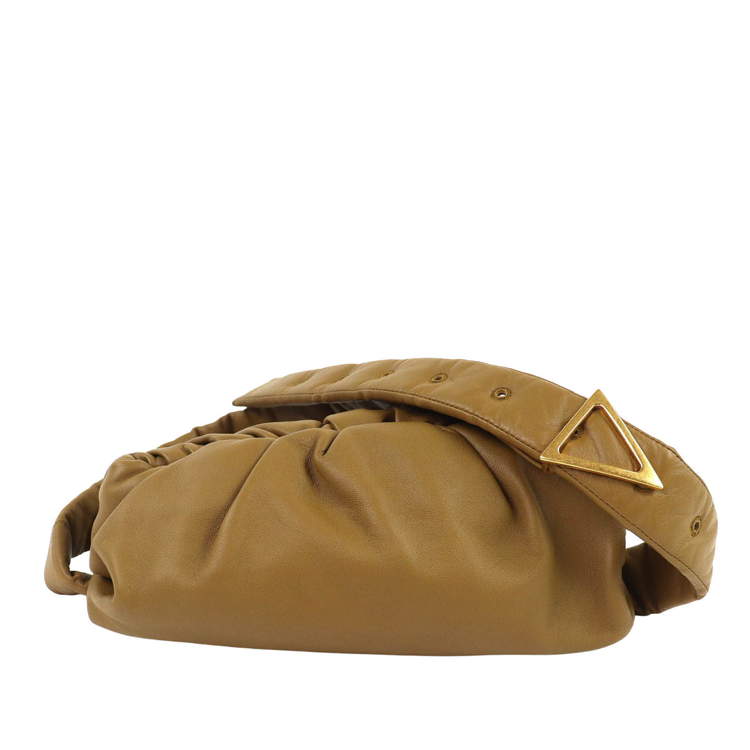 The Body Pochette Sac Cuir d'agneau Marron