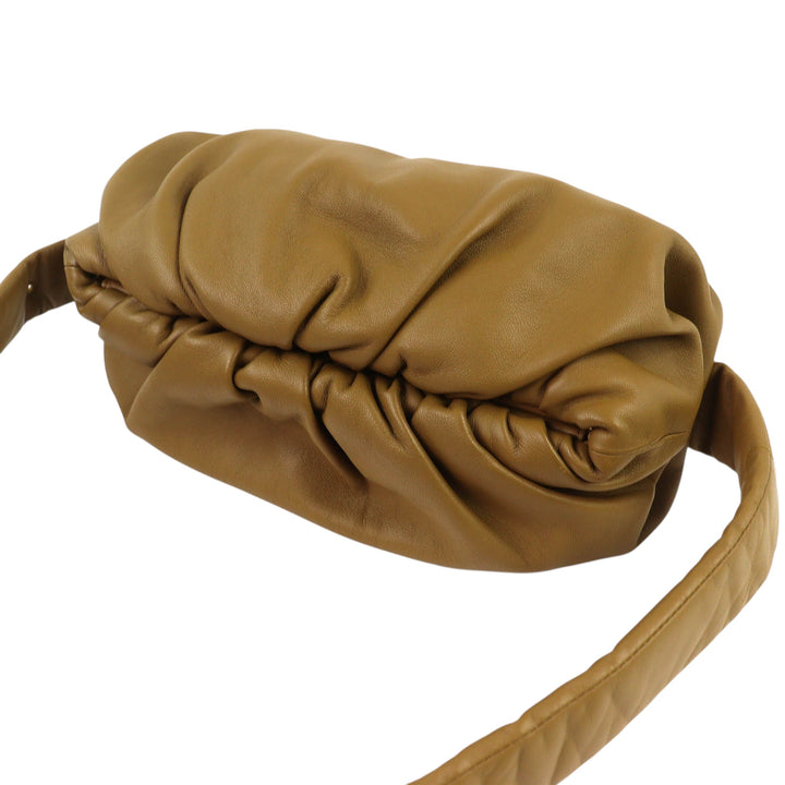 The Body Pochette Sac Cuir d'agneau Marron