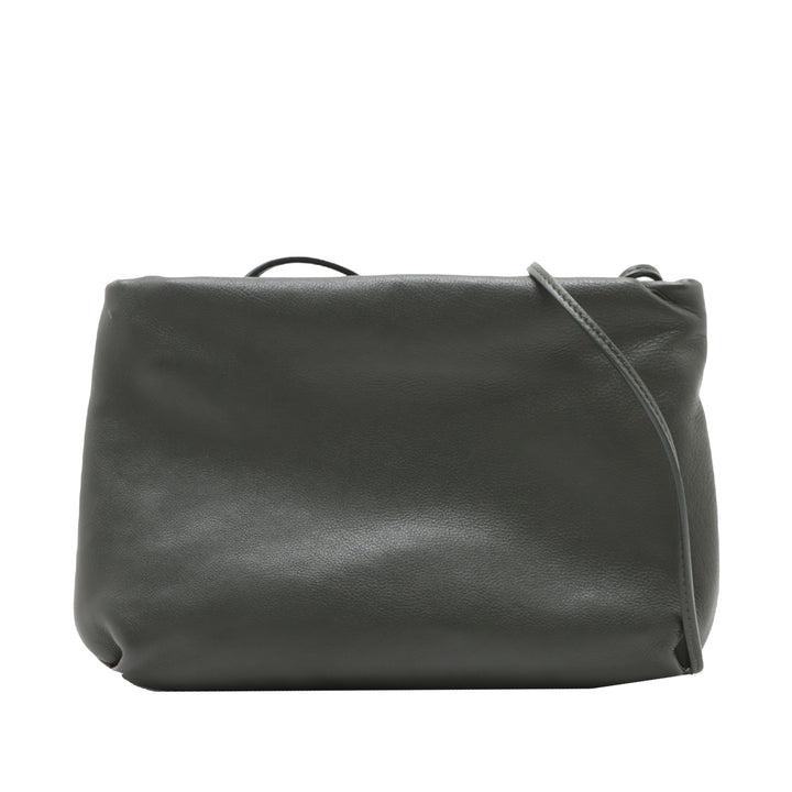 The Row Grained Cuir Bourse Sac porté croisé