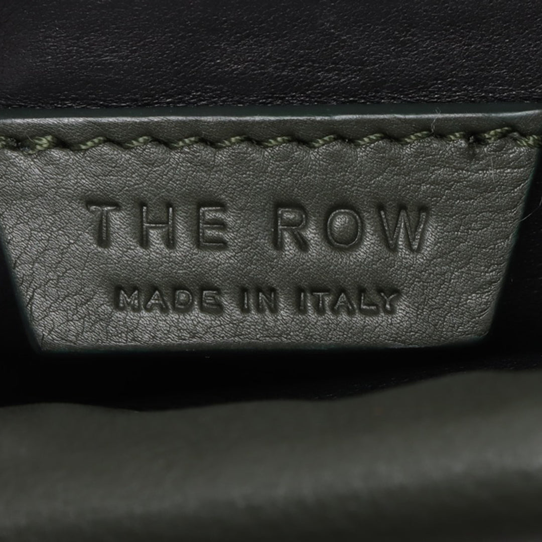 The Row Grained Cuir Bourse Sac porté croisé