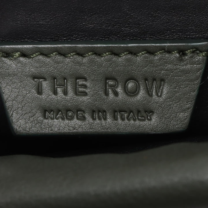 The Row Grained Cuir Bourse Sac porté croisé