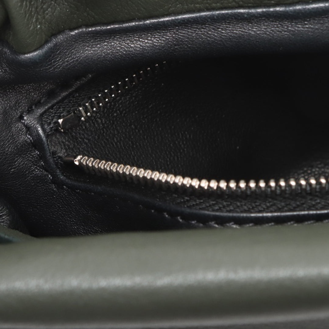 The Row Grained Cuir Bourse Sac porté croisé