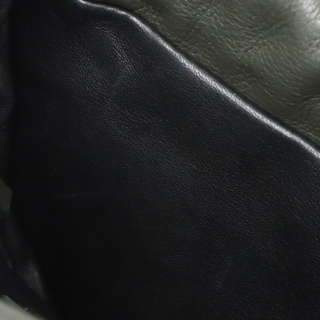 The Row Grained Cuir Bourse Sac porté croisé