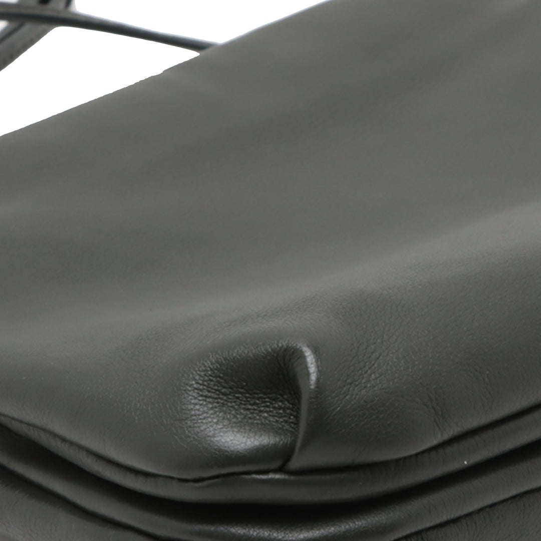 The Row Grained Cuir Bourse Sac porté croisé
