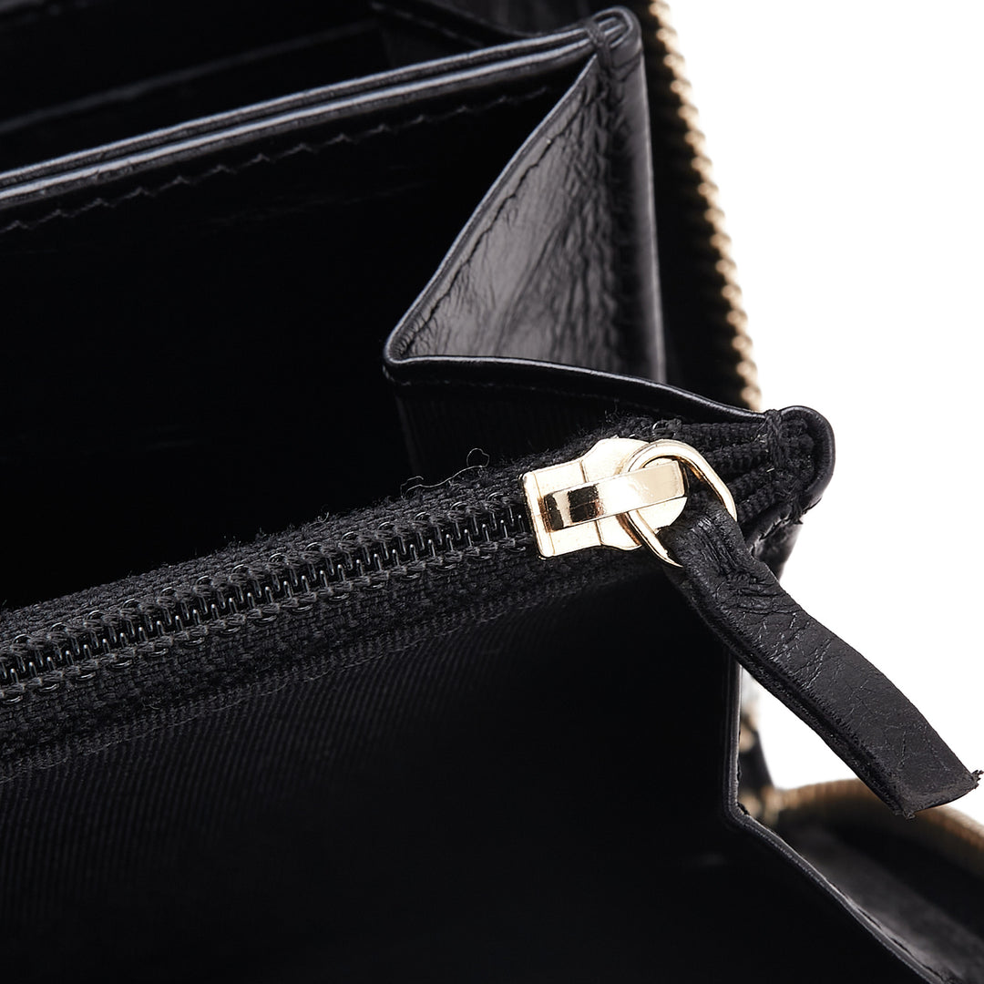 Chanel Reissue 2.55 Quilted Aged Cuir de veau Zip Around Wallet Noir – GABY PARIS Authentique