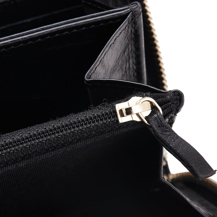 Chanel Reissue 2.55 Quilted Aged Cuir de veau Zip Around Wallet Noir – GABY PARIS Authentique
