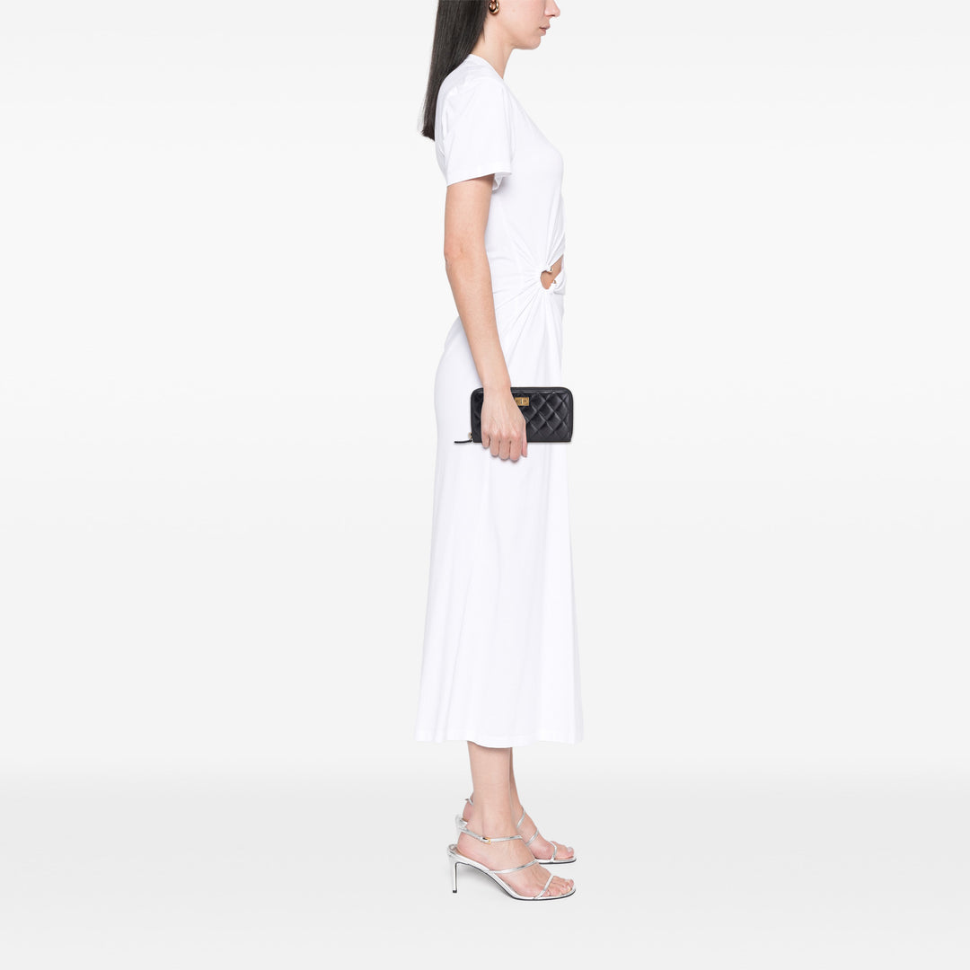 Chanel Reissue 2.55 Quilted Aged Cuir de veau Zip Around Wallet Noir – GABY PARIS Authentique
