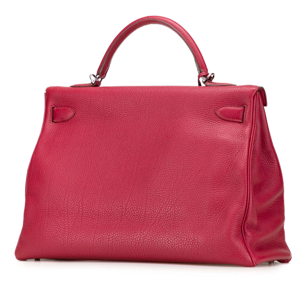 Hermès Togo Kelly II Retourne 40 Rouge – GABY PARIS Authentique