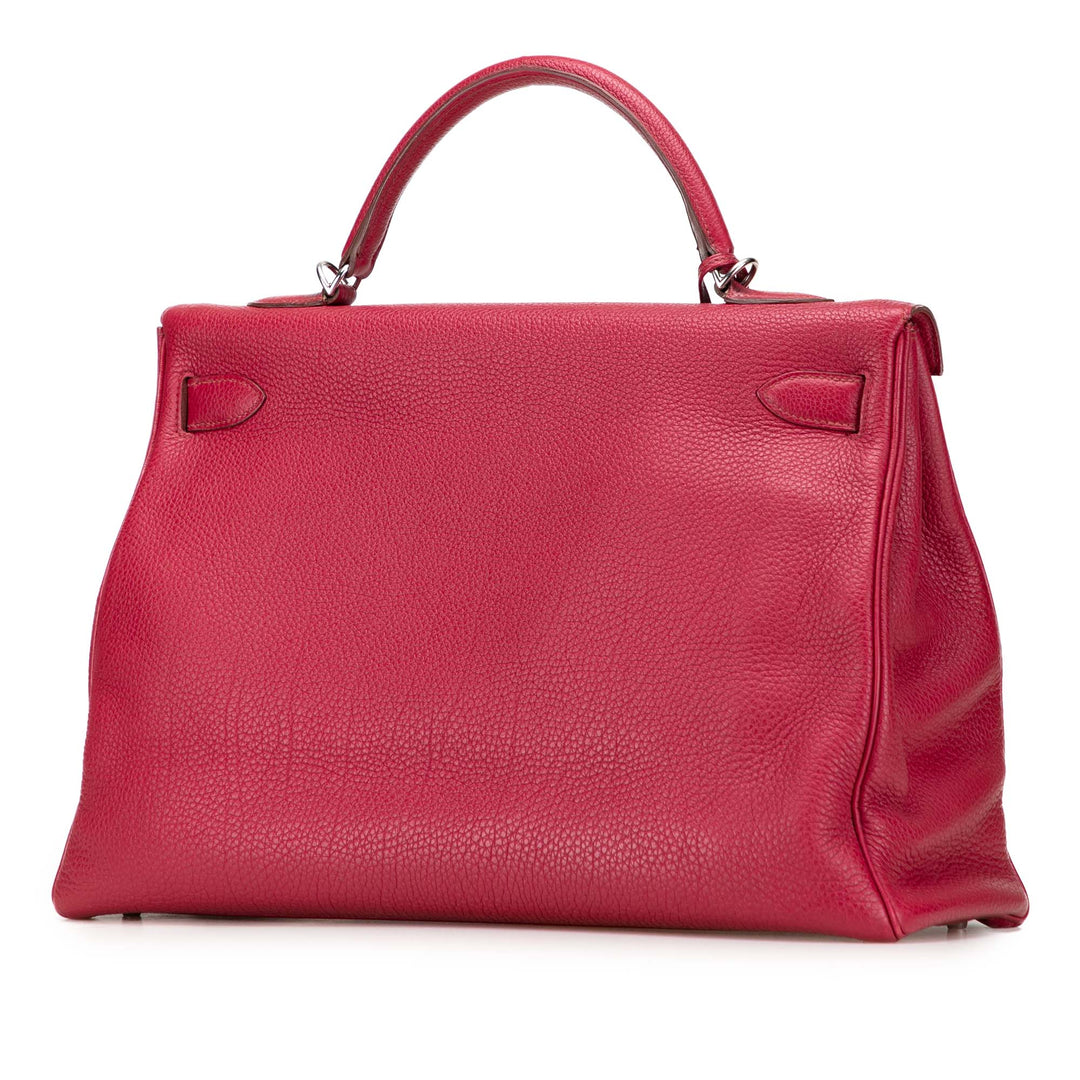 Hermès Togo Kelly II Retourne 40 Rouge – GABY PARIS Authentique