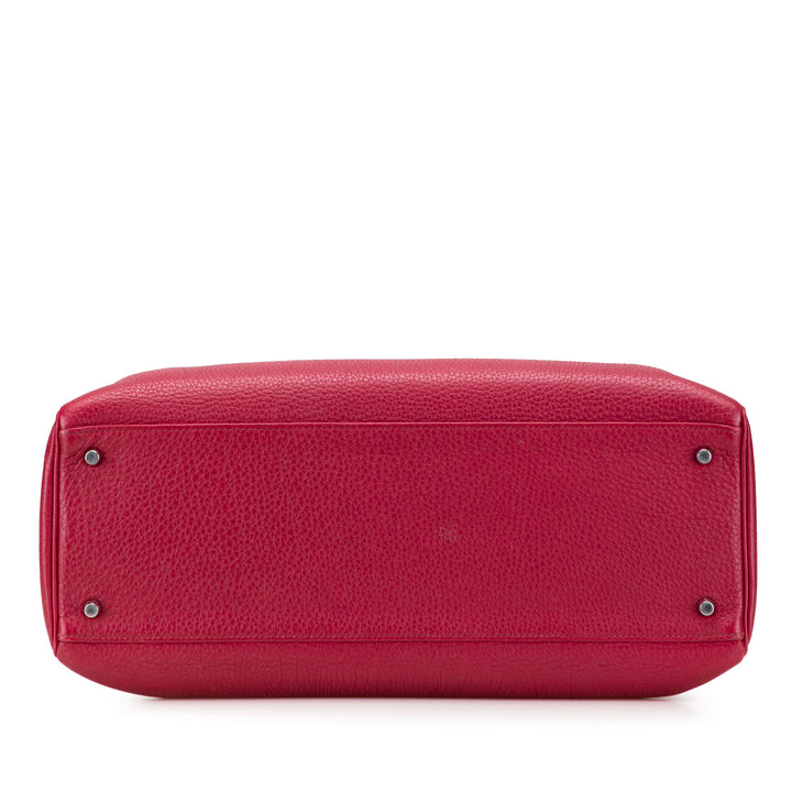 Hermès Togo Kelly II Retourne 40 Rouge – GABY PARIS Authentique