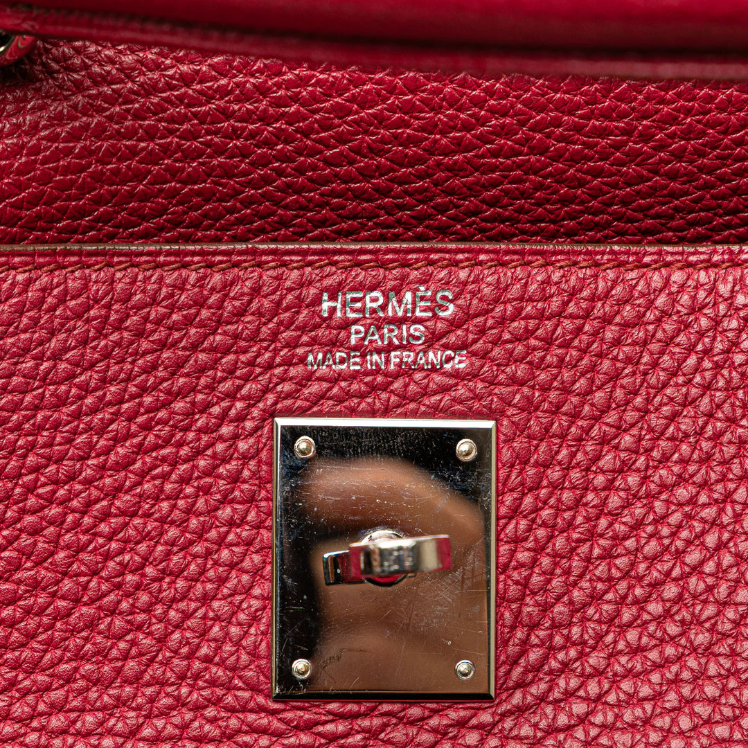 Hermès Togo Kelly II Retourne 40 Rouge – GABY PARIS Authentique