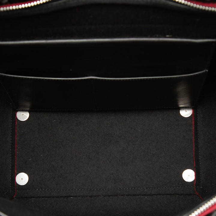Celine Felt et Ceinture Sac Mini Cuir de veau Rouge – vue 4 – GABY PARIS