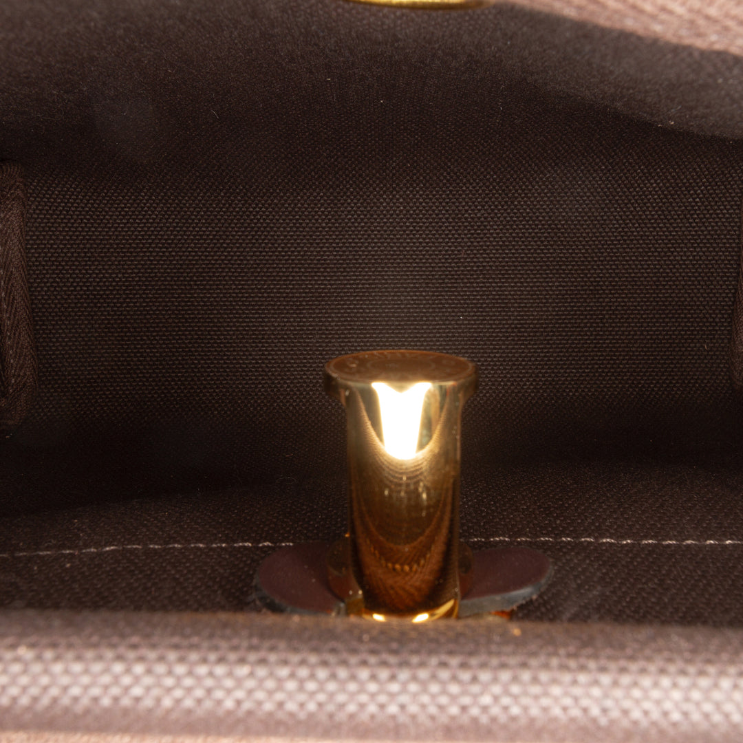 Hermès Military et Vache Hunter Herbag Zippé 20 Tissu