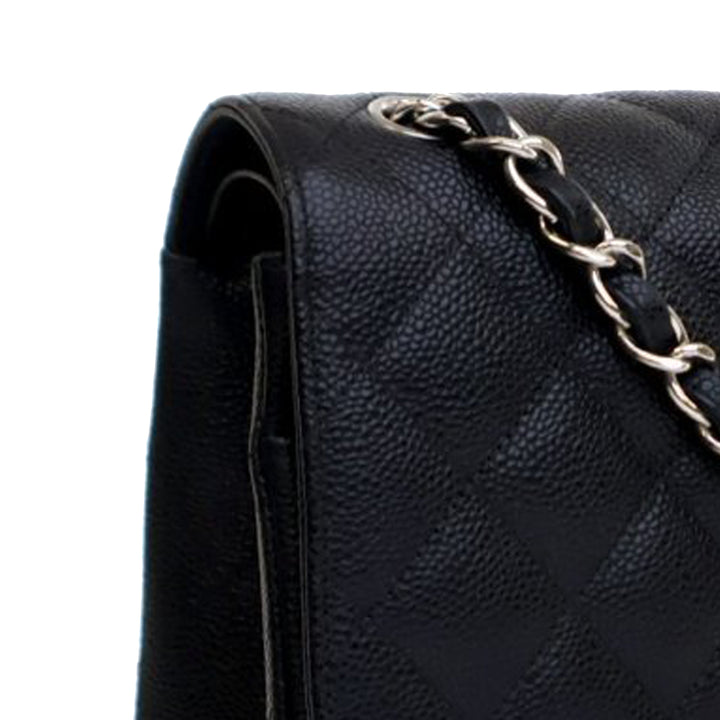 Chanel Jumbo Classic Caviar Double rabat