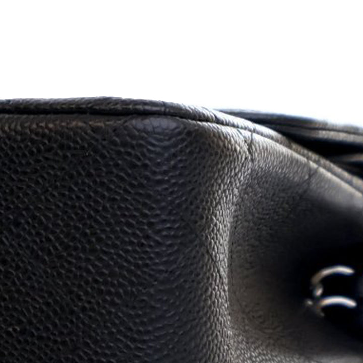 Chanel Jumbo Classic Caviar Double rabat