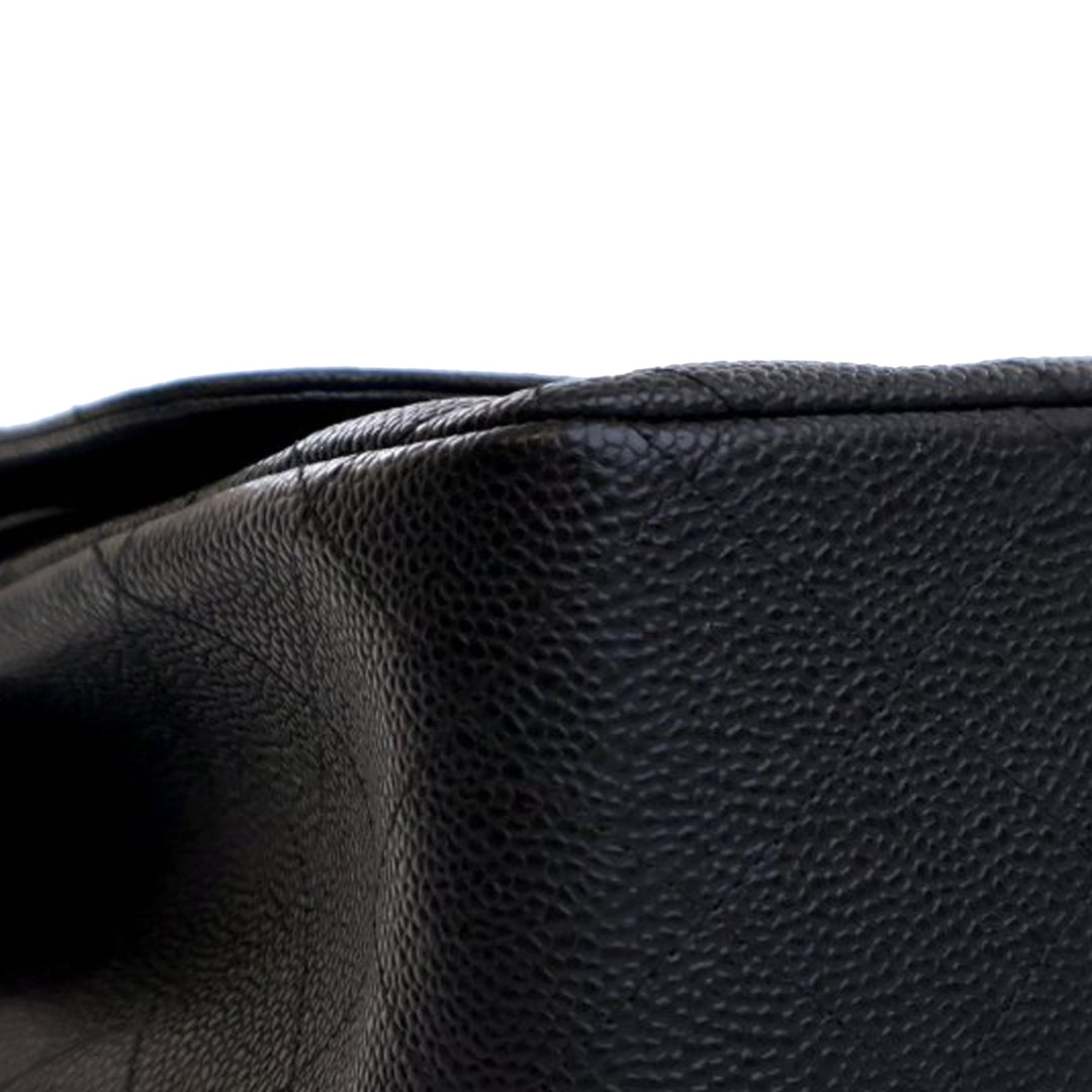 Chanel Jumbo Classic Caviar Double rabat