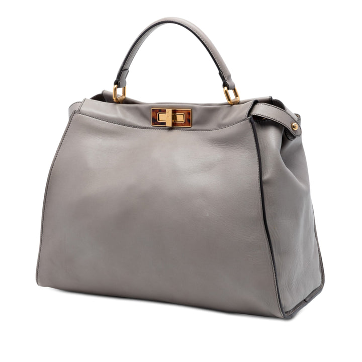 Fendi Large Cuir de veau Peekaboo Iconic Sac