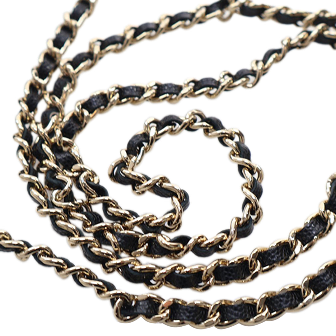 Chanel CC Matelassé Caviar 2 in 1 Wallet on Chain – GABY PARIS Authentique