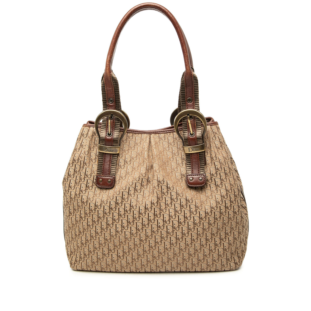 Dior Cabas Diorissimo Trotter Beige – vue principale – GABY PARIS