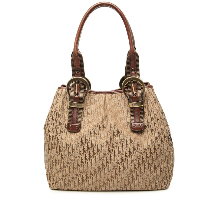Dior Cabas Diorissimo Trotter Beige – vue principale – GABY PARIS