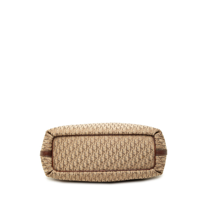 Dior Cabas Diorissimo Trotter Beige – vue 3 – GABY PARIS