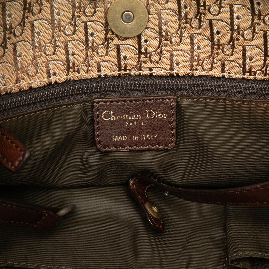 Dior Cabas Diorissimo Trotter Beige – vue 5 – GABY PARIS