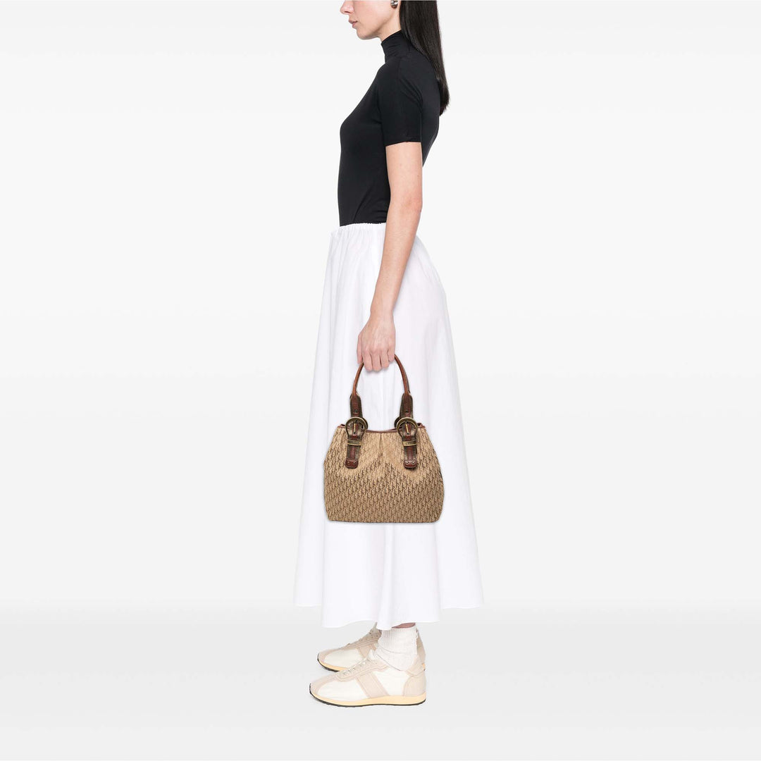 Dior Cabas Diorissimo Trotter Beige – vue 6 – GABY PARIS