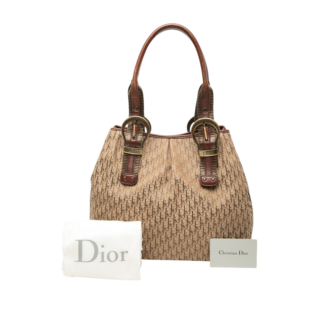Dior Cabas Diorissimo Trotter Beige – vue 7 – GABY PARIS