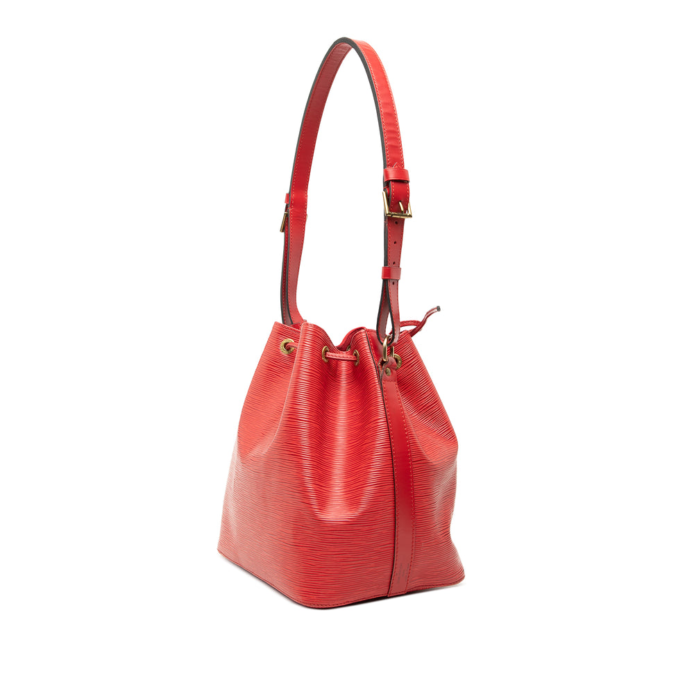 Louis Vuitton Sac seau Noe Épi Rouge – vue 2 – GABY PARIS
