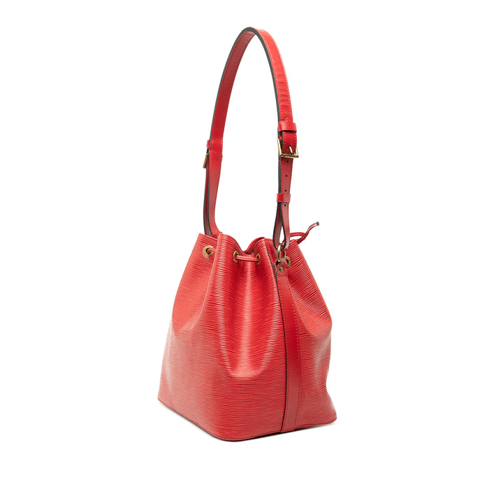Louis Vuitton Sac seau Noe Épi Rouge – vue 2 – GABY PARIS