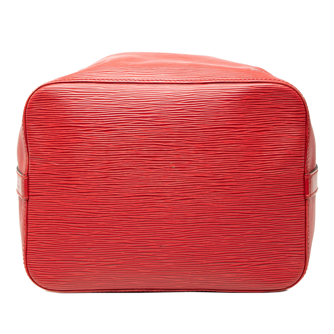 Louis Vuitton Sac seau Noe Épi Rouge – vue 3 – GABY PARIS