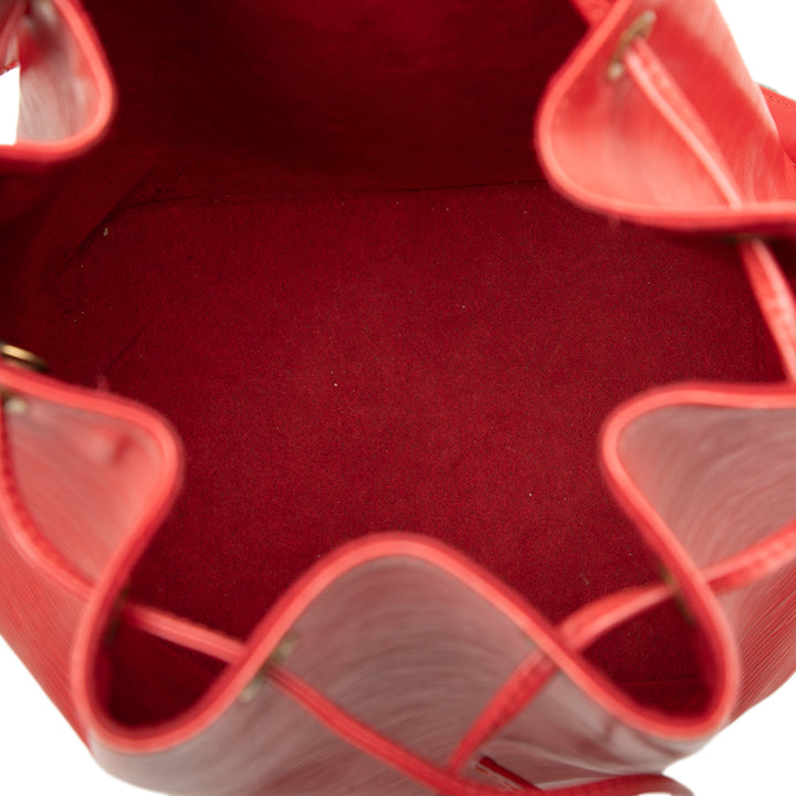 Louis Vuitton Sac seau Noe Épi Rouge – vue 4 – GABY PARIS