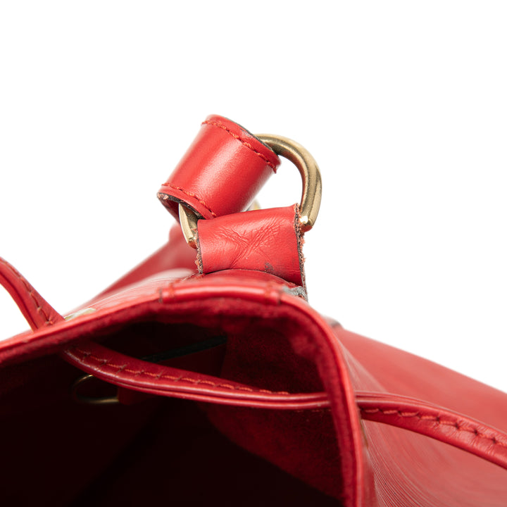 Louis Vuitton Sac seau Noe Épi Rouge – vue 6 – GABY PARIS