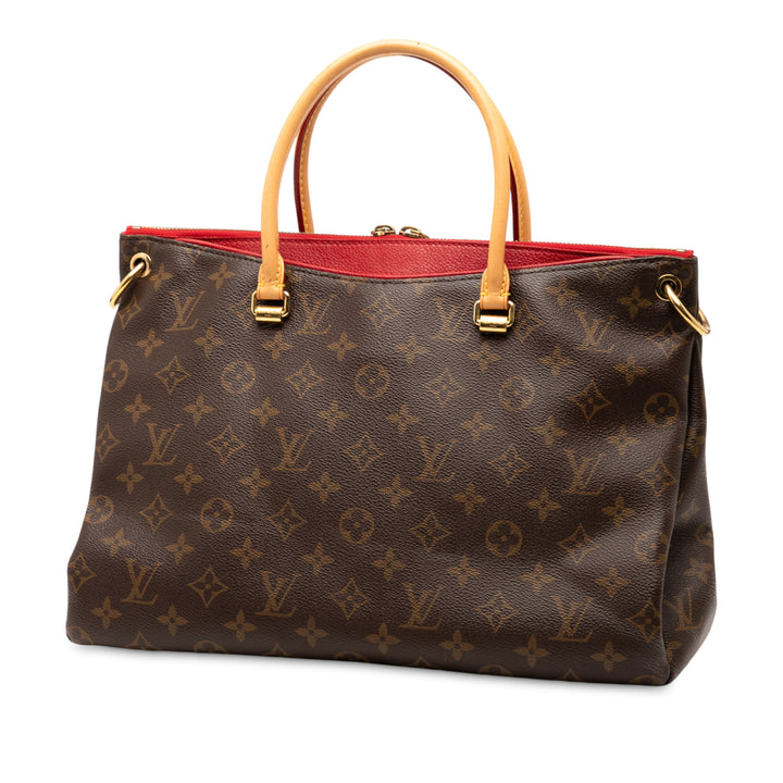 Louis Vuitton Monogram Pallas MM Marron – GABY PARIS Authentique