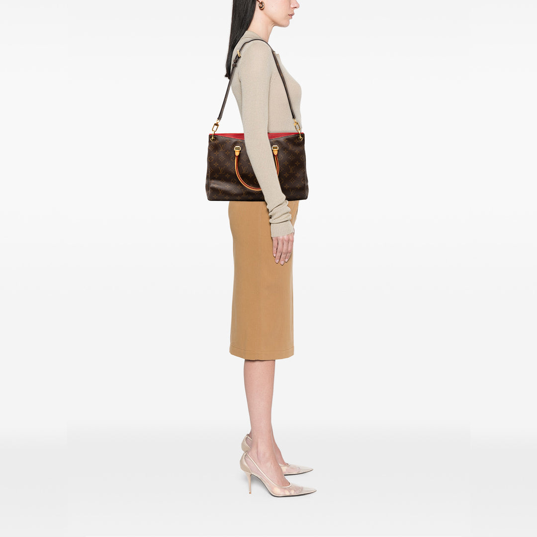 Louis Vuitton Monogram Pallas MM Marron – GABY PARIS Authentique