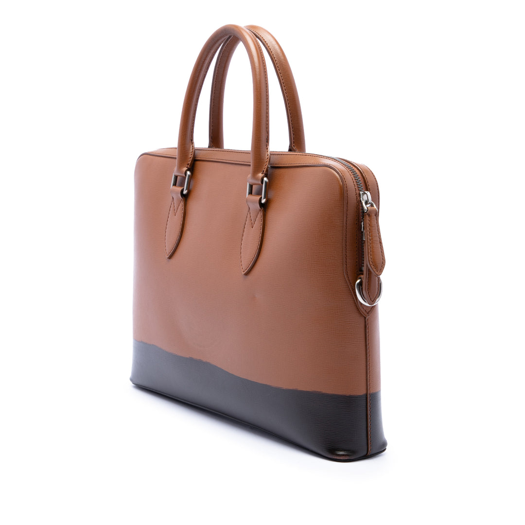 Bicolore Barrow Business Sac Marron