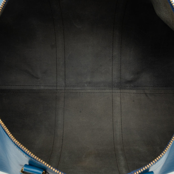 Louis Vuitton Keepall 50 Épi Bleu – vue 4 – GABY PARIS