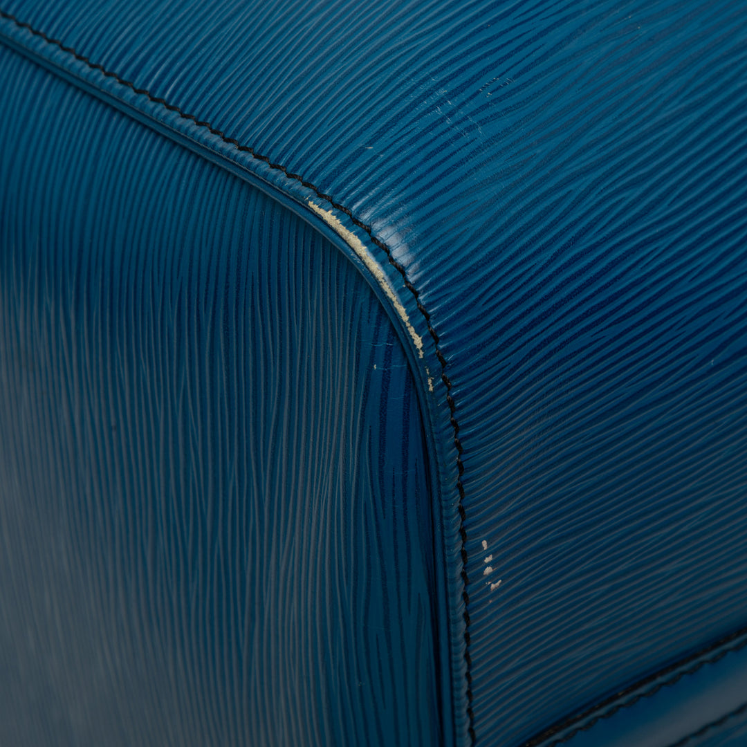 Louis Vuitton Keepall 50 Épi Bleu – vue 6 – GABY PARIS