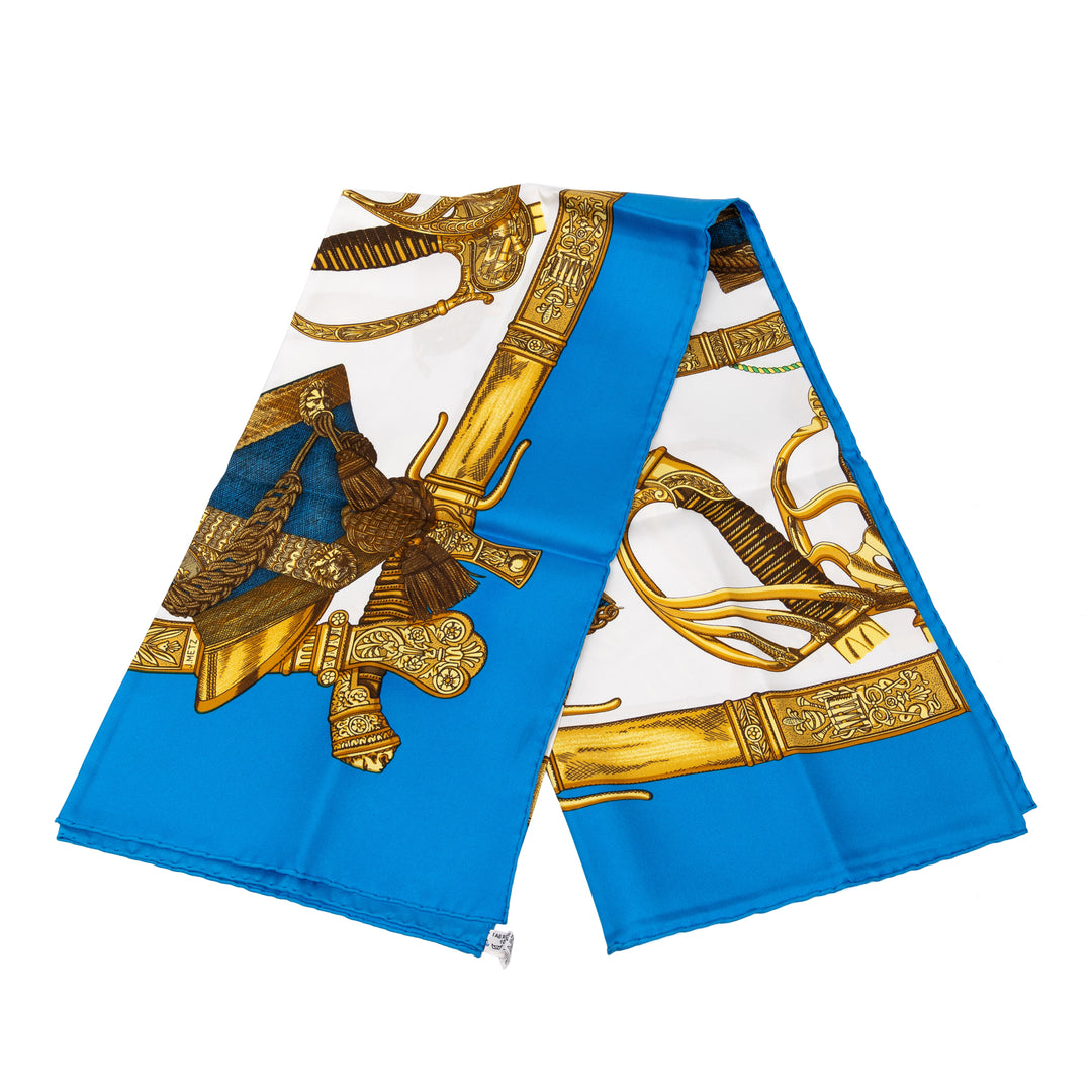 Hermès Carré Uniforme 90 Multi Multicolore – vue principale – GABY PARIS