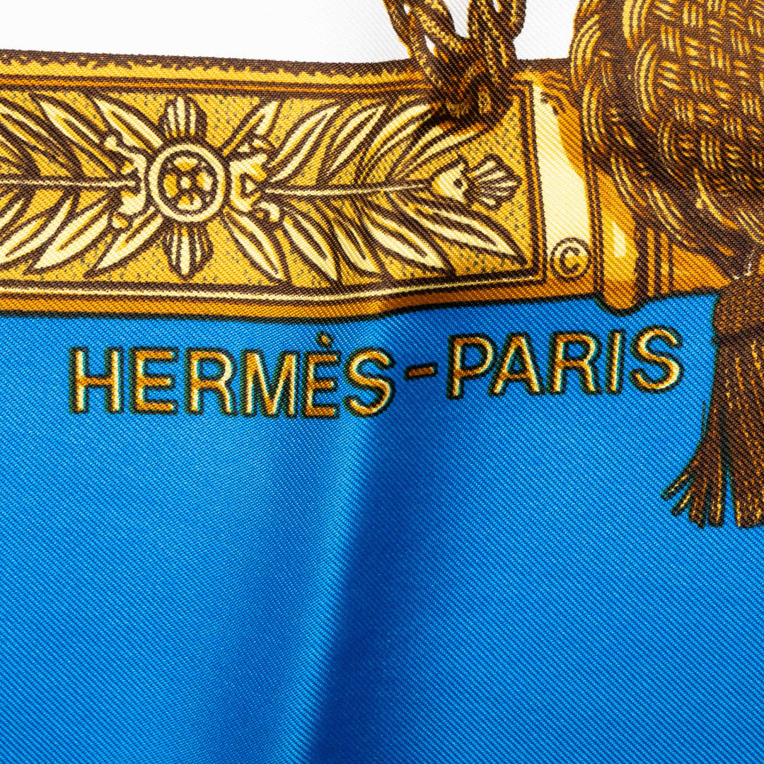 Hermès Carré Uniforme 90 Multi Multicolore – vue 4 – GABY PARIS