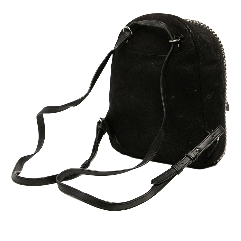 Stella McCartney Sac à dos Shaggy Deer Falabella Noir – vue 2 – GABY PARIS