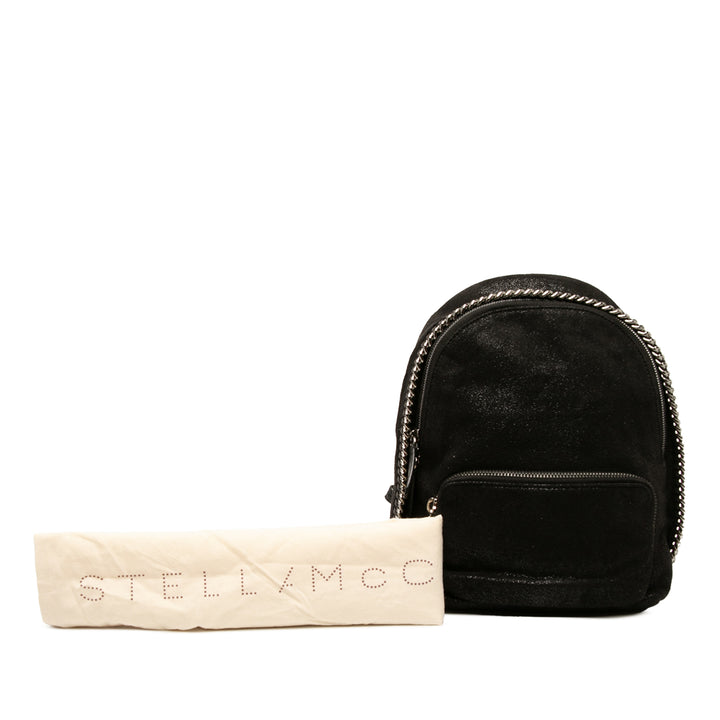 Stella McCartney Sac à dos Shaggy Deer Falabella Noir – vue 6 – GABY PARIS