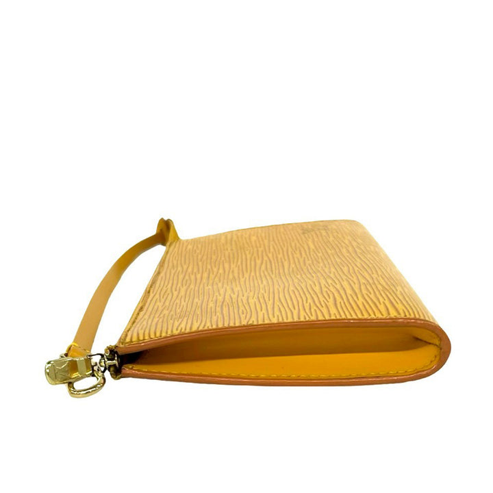 Pochette Accessoires Épi Jaune