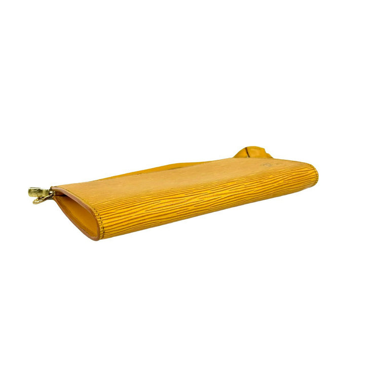 Pochette Accessoires Épi Jaune