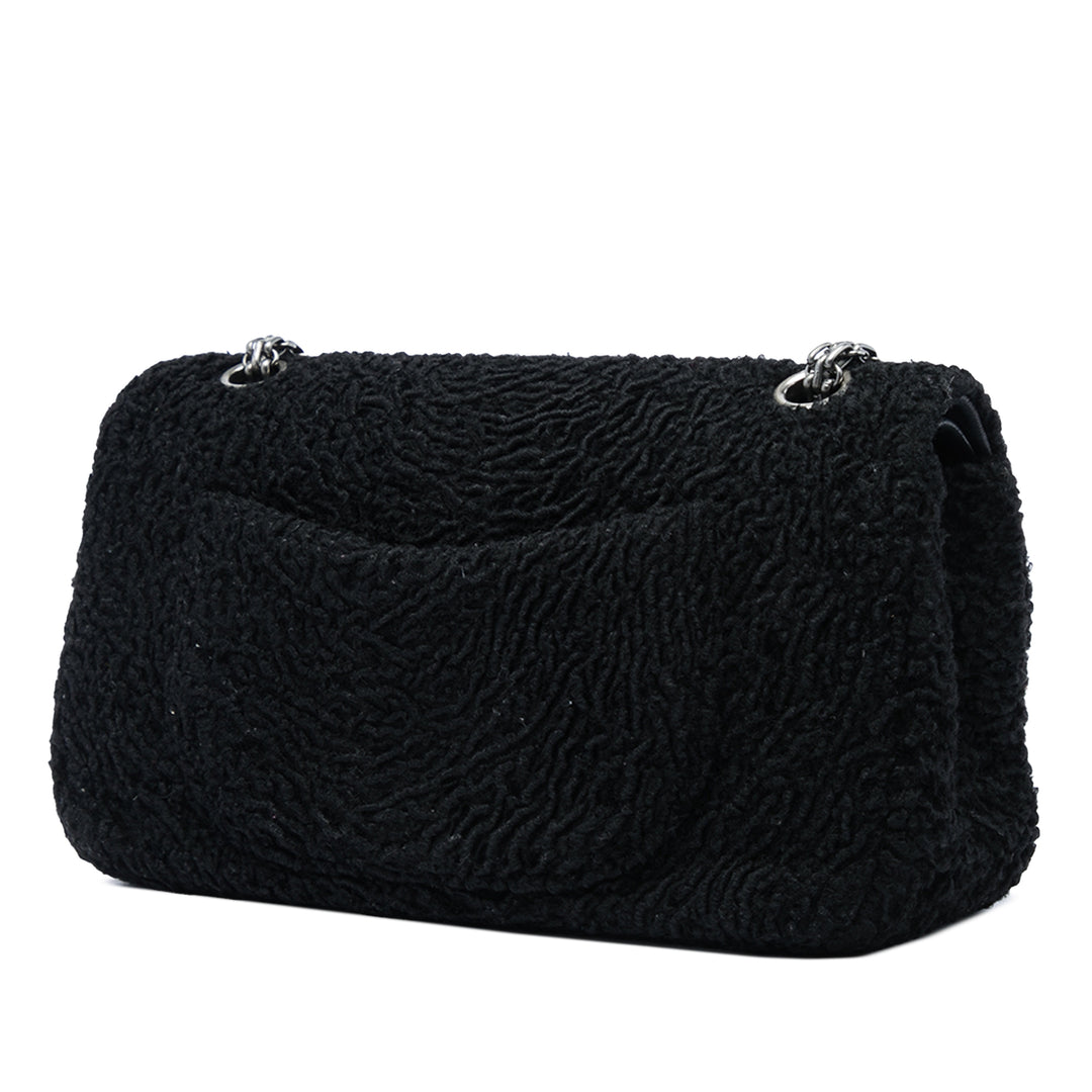 Boucle Reissue 2.55 Double rabat 225 Noir