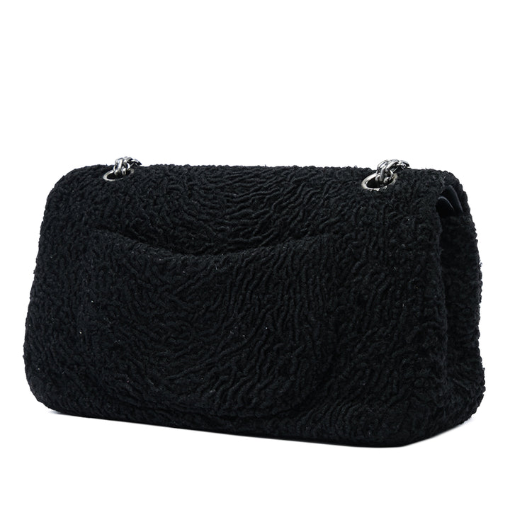 Boucle Reissue 2.55 Double rabat 225 Noir